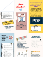 Folleto Prevencion Del Consumo de Sustancias Psicoactivas y Alcohol