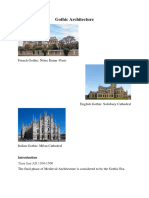 Gothic Architecture Notes 2023