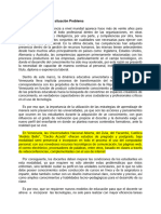 Contextualización de La Situación Problema