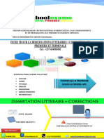 Dissertation Litterairescorrection Terminale Premiere 2023