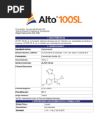 Alto 100 SL Ficha Tecnica 15 Abril 2022