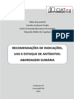 Recomendações Indicações Uso Estoque Antídotos Ebook 9786587100227 2023