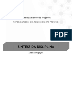 Sintese GerênciadeAquisiçõesemProjetos