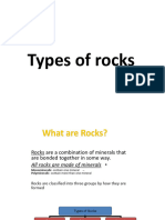 Types of Rocks - 31 Pages