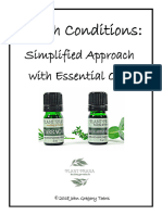 Health-Conditions Using Essential Oils