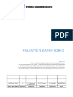 Pulsation Damper Sizing Rev