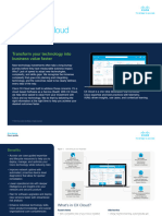 Cisco CX Cloud at A Glance
