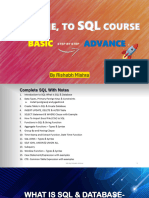 SQL Notebook by Rishabh