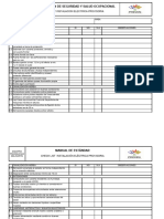 Check List Tablero + Equipos Electricos + Equipos Portatiles