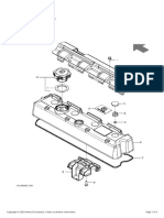 200G - Escavadora: PC15268 1140 Tampa Da Válvula - ST58127