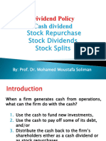 Dividend Policy