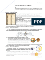 TEMA 1. Estructura de La Materia