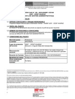 Proceso Cas #126 - 2023-Inabif-Cecas Udif - Cedif Huaraz Analista de Gestión Administrativo (A)