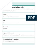 Entrevista Sobre La Depresión