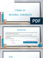 Functions of Several Variables