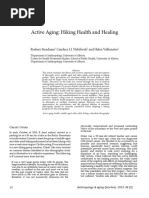 Active Aging: Hiking Health and Healing: Rodney Steadman Candace I.J. Nykiforuk and Helen Vallianatos