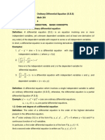 Ordinary Differential Equation2008