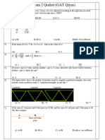 GAT Exam 2