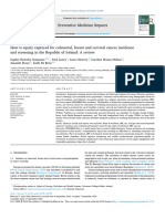 How Is Equity Captured For Colorectal, Breast and Cervical Cancer Incidence and Screening in The Republic of Ireland: A Review