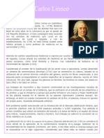 Biografia Carlos Linneo Ciencia