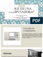 ¿Qué Es Una Computadora?