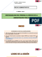 Derecho Administrativo: Responsabilidad Del Personal Al Servicio de La Administración Pública