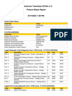 Cat Electronic Technician 2019A v1.0 Product Status Report