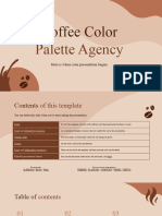 Coffee Color: Palette Agency