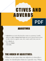 Adjectives + Adverbs Копія