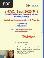 Lecture Topic 1 Integrated Marketing Communications