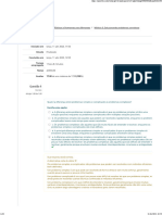 Exercício Avaliativo - Módulo 3 Revisão Da Tentativa