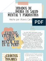 Cuidados de Enfermería en Salud Mental y Psiquiatría