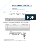 Refuerzo en Potenciacion y Operaciones Combinadas