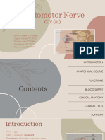 Oculomotor Nerve