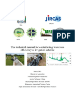 Water Use Efficiency at Irrigation Scheme