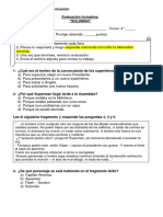 Evaluación Formativa Soloman Online 2020