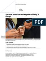 Apps de Salud - Entre La Oportunidad y El Riesgo - América Latina y El Caribe