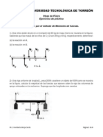 Ejercicios de Momento de Fuerza