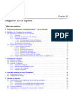 Chap 13 - Intégration Sur Un Segment - Rempli