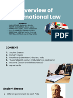 GROUP 9 - Overview of International Law