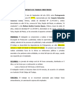 Modelo de Contrato de Trabajo Indefinido Nelson