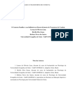 O Contexto Familiar e Sua Influência No Desenvolvimento Do Transtorno de Conduta