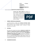 Demanda de Aumento de Alimentos - Yameli Aguilar Ruiz