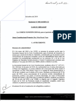 CCE Sentencia 069-10-SEP-CC Estándares Motivación