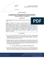 CCE Sentencia 12-20-CN Instrucción Fiscal 120 Días