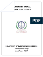 Power Electronics Lab Manual