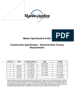 E-403 - Construction Specification - Electrical Heat Tracing Requirements