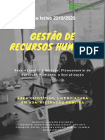 Trabalho de Recrutamento e Seleção, Planeamento de Recursos Humanos e Socialização