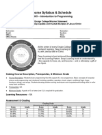 CS 105 SyllabusRevised