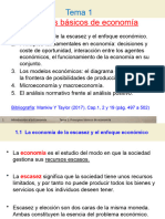 TEMA 1. Principios Básicos de Economía